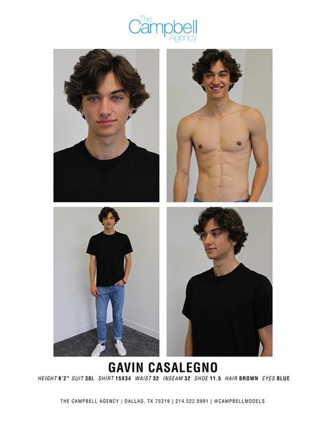 Gavin Casalegno by The Campbell Agency